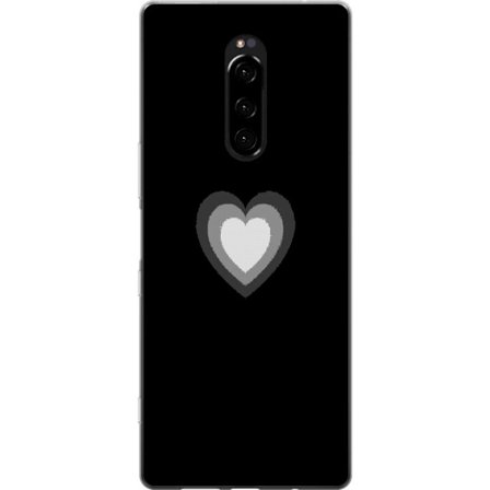Yhteensopiva Puhelinkuori Sony Sony Xperia 1 Soft Glow Heart