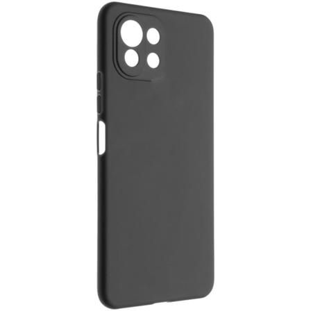 Xiaomi Mi 11 Lite Silicone Cover Svart Silikonskal Svart