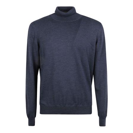 Tagliatore - Stickade Tröjor - Blå - Herr - Storlek: 5xl, Herr, Storlek: 5XL