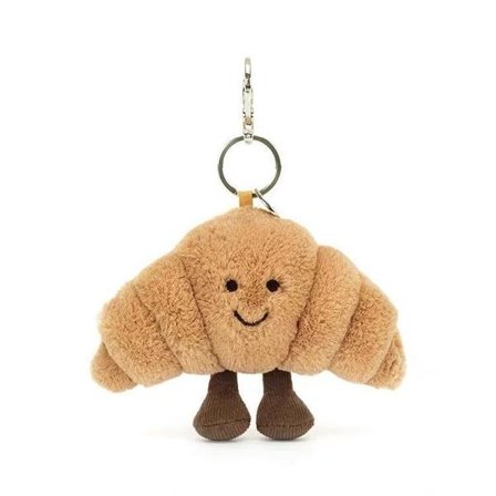 Jellycat Amuseables Croissant Pehmolelu, Pieni 22 cm | Leivonnainen Pehmolelu | Hauska lahja