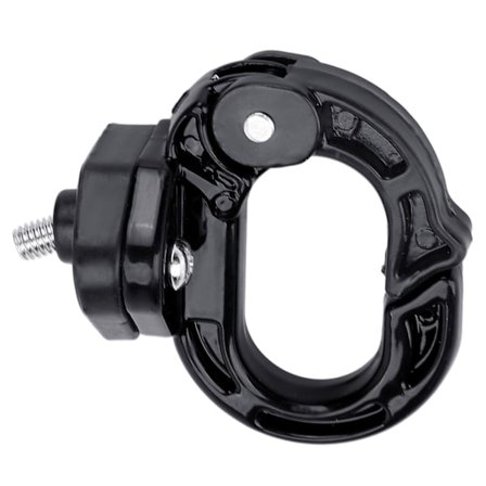 Motorcykel Front Claw Hanger Bagage Hjelm Taske Krog Legering Stål Aluminium 12kg Belastning Bærende til Elektrisk ScooterSort
