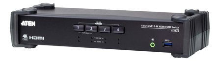 ATEN CS1824 KVMP Switch - KVM / lyd / USB-svitsj - 4 porter