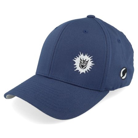 Transformers - Bleu flexfit Casquette - Splash Shield Decepticons Navy Flexfit @ Hatstore
