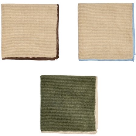 Oyoy living design Mundus karklud, camel/olive, 3 stk. - CamelOlive | KitchenOne