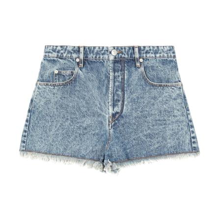 Isabel Marant Étoile, Lesiasr Denim Shorts Blauw, Dames, Maat:M