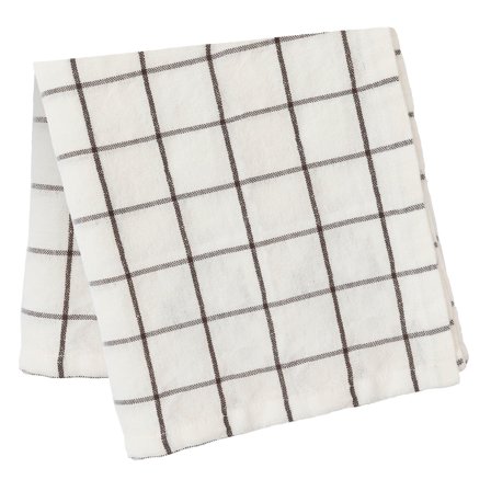 Ernst Storternet dug 145x300 cm, hvid/brun - Brun/hvid | KitchenOne