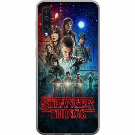 Samsung Galaxy A50 Genomskinligt Skal Stranger Things