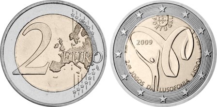Portugal 2009 - De portugisisktalende landes andensportslege - 2 euro mønt