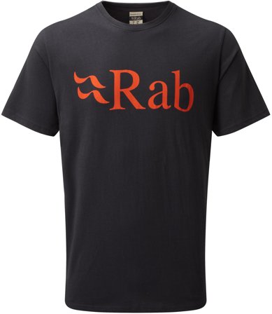 Rab Stance Logo t-paita, tummanharmaa