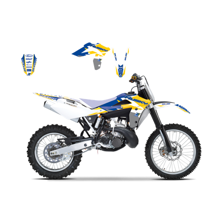 Kit Adesivi/Grafiche Blackbird Dream 3 - Husqvarna CR 125 2006-2008