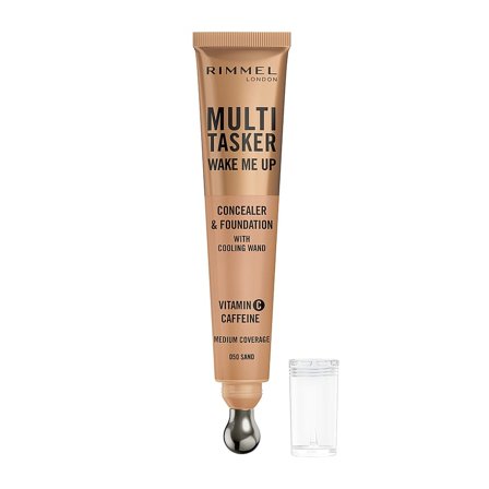 Rimmel Multi-Tasker Wake Me Up Concealer & Foundation 050 Sand, Makeup, Ansigt, Concealer