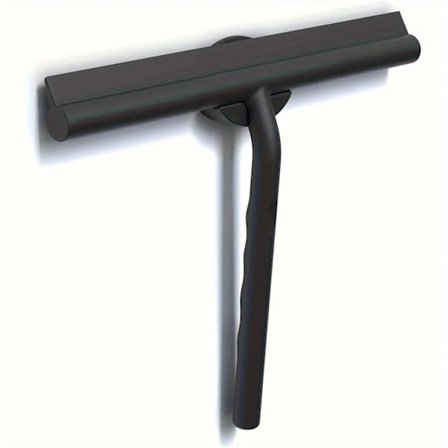 Bruseskraber til brusebad, badeværelse, fliser, magnetisk holder uden boring, selvklæbende, elegant moderne design (30"