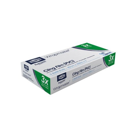 TOPPITS Plastfolie PVC4500 45cmx300m 3/fp - Lyreco - Kök och servering - Plast- och aluminiumfolie - Plastfolie