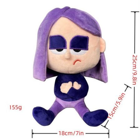 Duolingo Plushie Plush Duo Lingo Lily Girl Födelsedagspresent för barnflickor