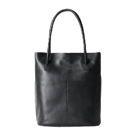 Wera Bucket bag i skinn SPANY Handväskor Dam Svart ONESIZE