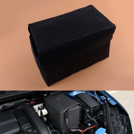 Batteriskyddsfodral Frysskydd Isolerande Jacka Bomullsbox Värme Termo Tyg 5N0915411E passar VW Passat Golf Jetta A3