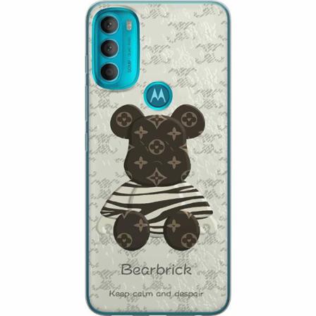 Motorola Moto G71 5g Mjukt Skal - Brown Bear