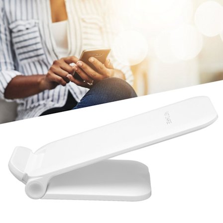 Uppgraderad snabb trådlös laddare hopfällbar trådlös laddningsställ QI-certifierad trådlös laddare vit