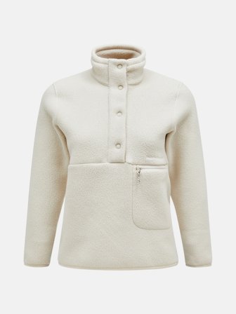 Fleece Snap T-Neck Women