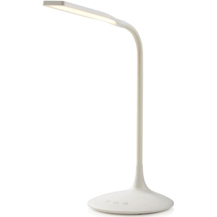 Nedis - Skrivebordslampee LTLG3M1WT2 Hvit