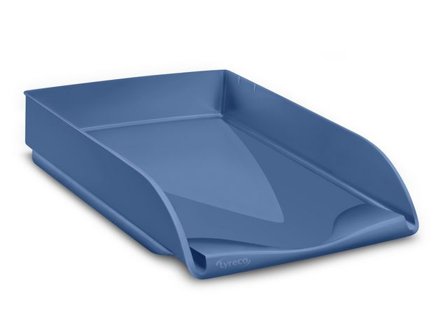 LYRECO Brevkorg A4 blågrå - Lyreco - Kontorsmaterial - Till skrivbordet - Brevkorgar