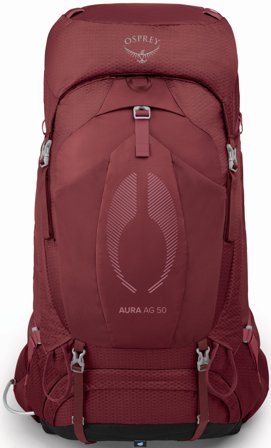 Osprey W's Aura AG 50L Berry Sorbet Red