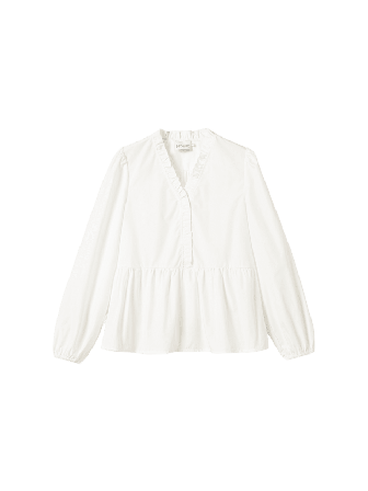 Noella Matti Blouse - White Blusar Dam Vit M