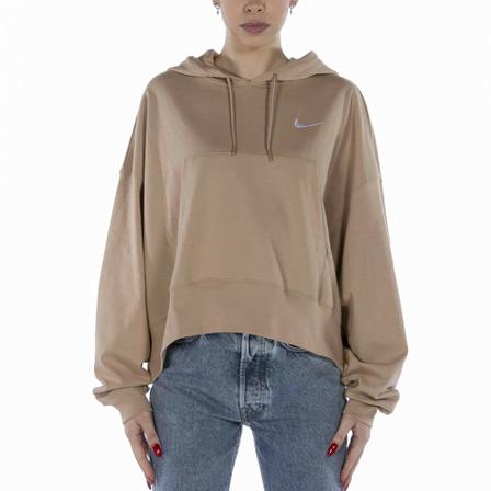 Nike - Hoodies - Grå - Dam - Storlek: L, Dam, Storlek: L