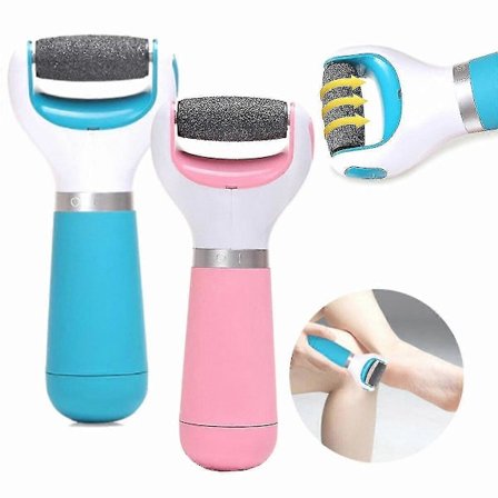 Scholl Velvet Smooth Pedi Diamantkrystaller Elektrisk Fodfil Fjerner Hård Hud