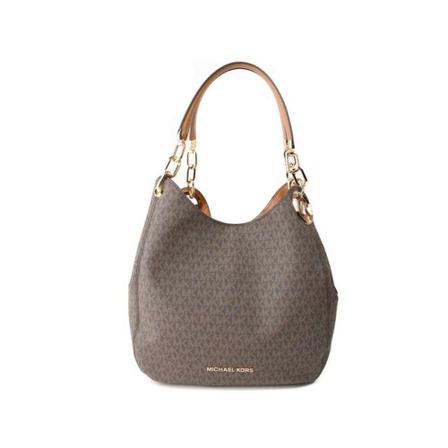 Michael Kors Lillie Taske Brun, Dame Skuldertasker, Størrelse: ONE Size