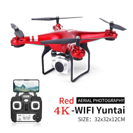 SH5H Mini Drone RC Quadcopter WIFI Real for Time Transmission Höjd Håller Headless Mode En för Key Return RC Leksak för barn Vuxen