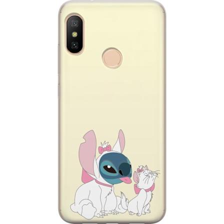 Xiaomi Redmi 6 Pro Gjennomsiktig deksel Stitch Aristocats