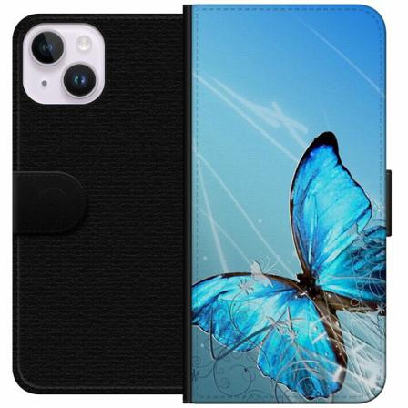 Apple Iphone 14 Plus Plånboksfodral Fjäril