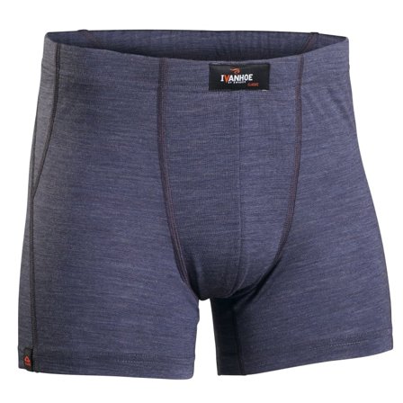 Ivanhoe Underwool Boxer Male Men undergarment Black S