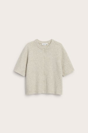 Kappahl | Kortermet cardigan | Lys beige