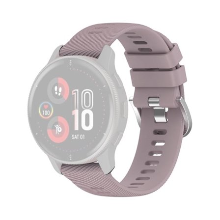 Garmin Forerunner 255S / 255S Music / Venu 2S klockarmband i silikon - Ljuslila