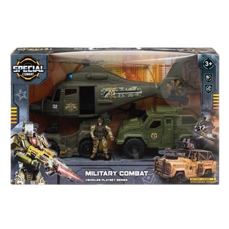 Lelusarja - Helikopteri, jeeppi ja nelipyöräinen auto