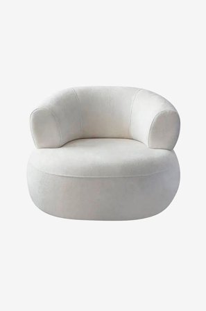 Hanah Home - Siipituoli Roma - Valkoinen - Nojatuolit - - Homeroom