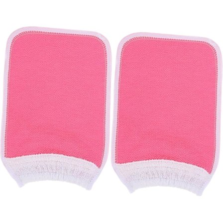 Pieces Kylpy Kuoriva Pesukinnas Pyyhe Kuoriva Pesuhanska Kylpyhuone Pesu Ranne Spa Kuorivat Käsineet Hiero Vaaleanpunainen Kasvikuidut