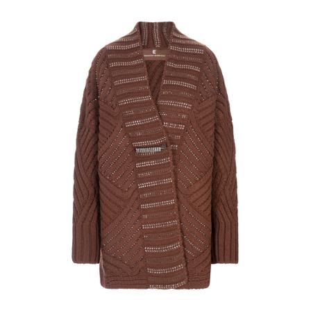 Ermanno Scervino Cardigans Brun, Dame