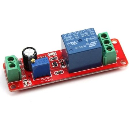 Galaxy DC 12V NE555 Forsinkelsestimer Monostabil Relé Timer Bryter Justerbar Modul