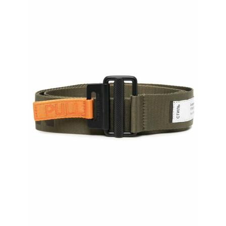 Heron Preston, HP Tape Belt Classic Groen, unisex, Maat:ONE Size