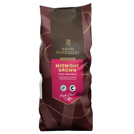 Arvid Nordquist Kaffe MidnightGrown automat 1kg - Lyreco - Kök och servering - Kaffe och te - Automatkaffe
