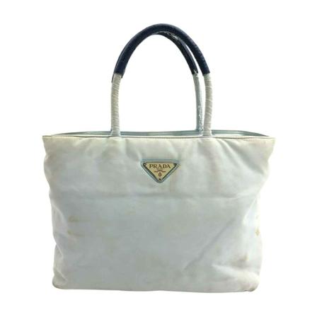 Prada Vintage, Pre-owned Tote Blauw, Dames, Maat:ONE Size