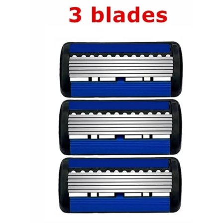 Razor Classic 6 Edge Sikkerhedsskraber til Mænds Barbering og Kvinders Hårborttagelse 27 Blade Manuel Skraber 3 Blade