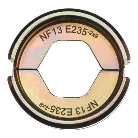 Milwaukee NF13 E235-2X9 Pressbakke kompatibel med M18 HCCT109/42 NF13 E235-2X9, VVS-utstyr