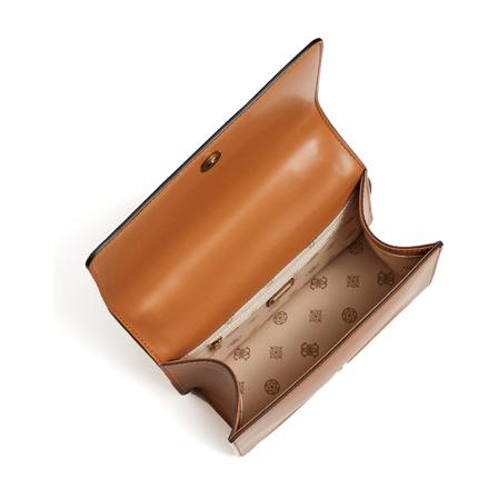 Guess, Shoulder Bag Abey Cognac Bruin, Dames, Maat:ONE Size