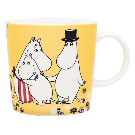 MOOMIN-ARABIA Kopp Mummi 0,3l Familietid 80
