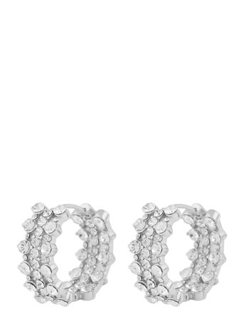 SNÖ of Sweden Sprinkles Tripple Crystal Ring Ear - Silver - ONE SIZE