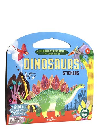Sticker Book - Dinosaurs Patterned Eeboo